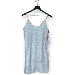 Sam & Lavi White Sequin Dress NWT Size Small